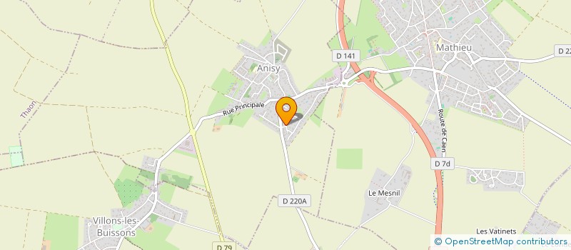 localisation de l'entreprise SCI BOUGRINE  ANISY