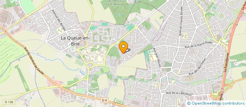 localisation de l'entreprise SCI BOUGS FAMILY  LA QUEUE-EN-BRIE