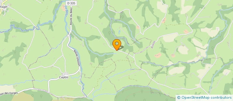 localisation de l'entreprise SCI BOUHA BEN  BRUGES-CAPBIS-MIFAGET