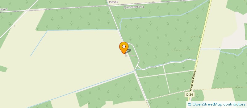 localisation de l'entreprise SCI BOUHEBEN  COMMENSACQ