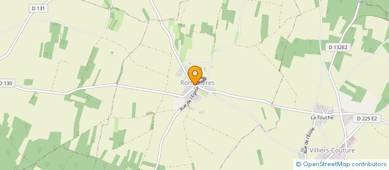 localisation de l'entreprise SCI BOUHIER  ROMAZIERES