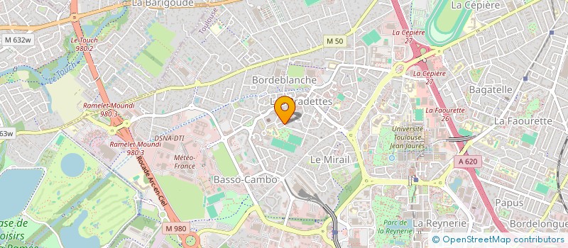 localisation de l'entreprise SCI BOUHOUT à TOULOUSE