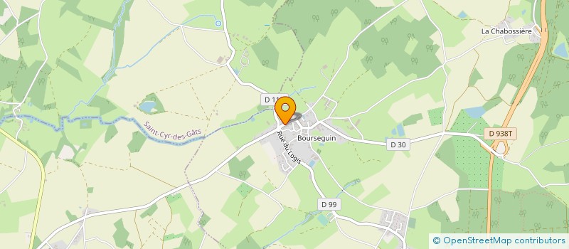 localisation de l'entreprise SCI BOUILLAUD  BOURNEAU