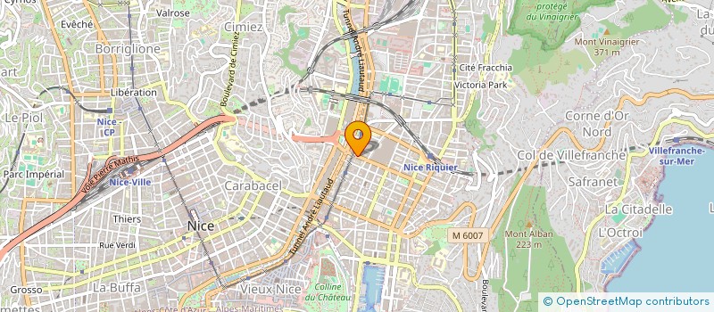 localisation de l'entreprise SCI BOUILLER  NICE