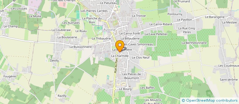 localisation de l'entreprise SCI BOUILLON-LES GRANDS CLOS  BEAUMONT-EN-VERON