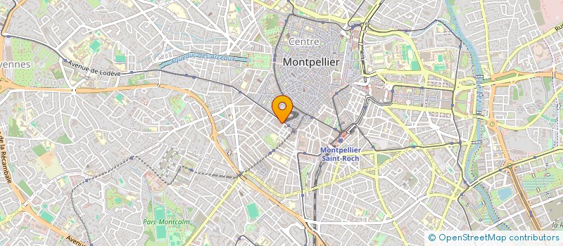 localisation de l'entreprise SCI BOUILLON MARTY à MONTPELLIER