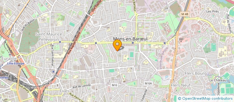 localisation de l'entreprise SCI BOUIS  MONS-EN-BARUL