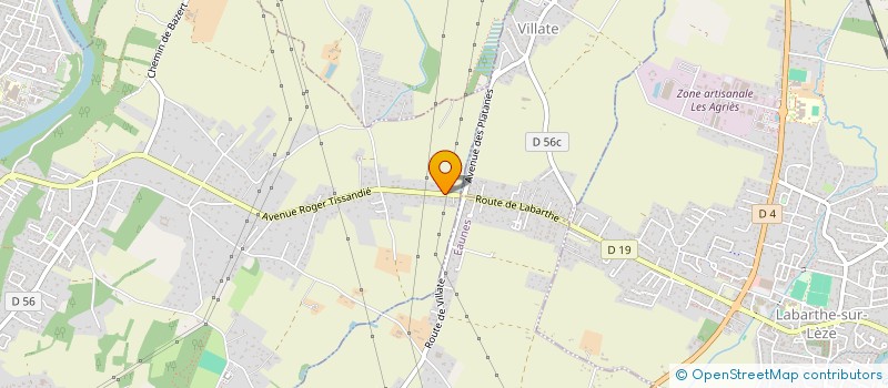 localisation de l'entreprise SCI BOUISSOU  MURET