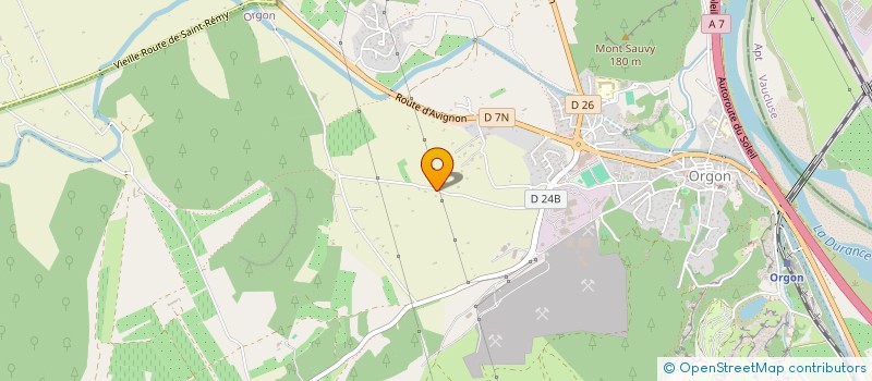 localisation de l'entreprise SCI BOUIX  ORGON