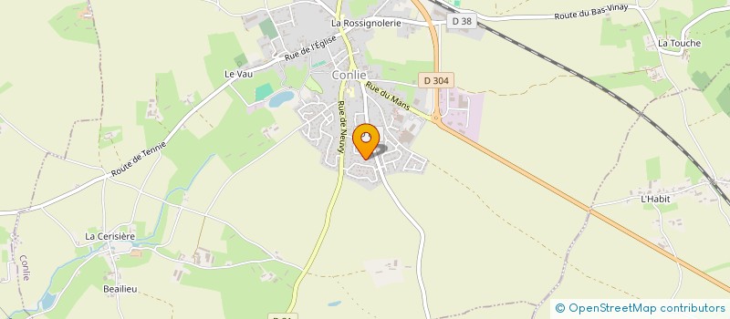 localisation de l'entreprise SCI BOUIX-HERVE  CONLIE