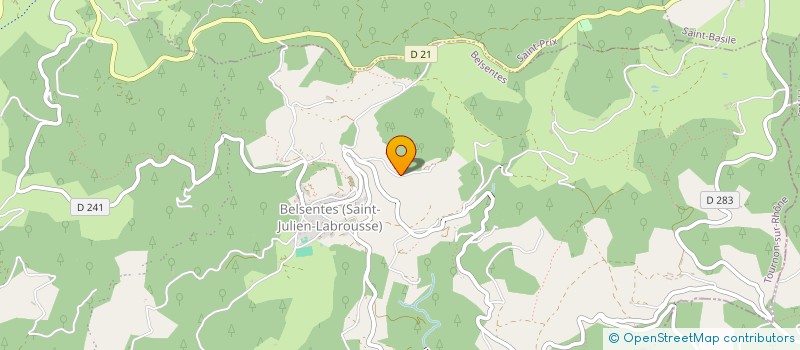 localisation de l'entreprise SCI BOUIX MAT  BELSENTES