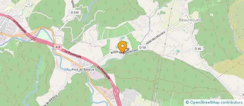 localisation de l'entreprise SCI BOUJAT  MEYREUIL