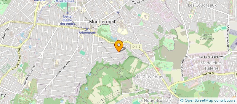 localisation de l'entreprise SCI BOUKADOUM à MONTFERMEIL