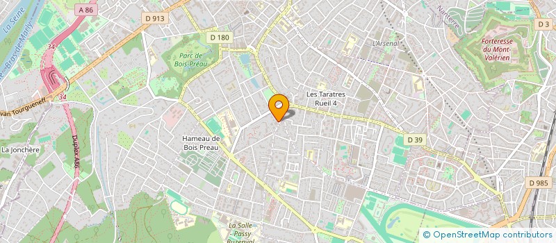 localisation de l'entreprise SCI BOUKAIA 2 à RUEIL-MALMAISON