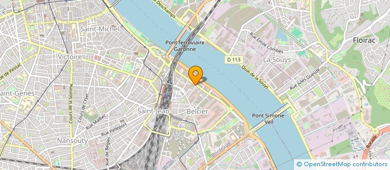 localisation de l'entreprise SCI BOUKHAL  BORDEAUX