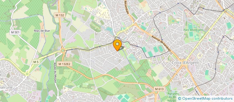 localisation de l'entreprise SCI BOULANGER-HOSSENLOPP  SAINT-JEAN-DE-VEDAS