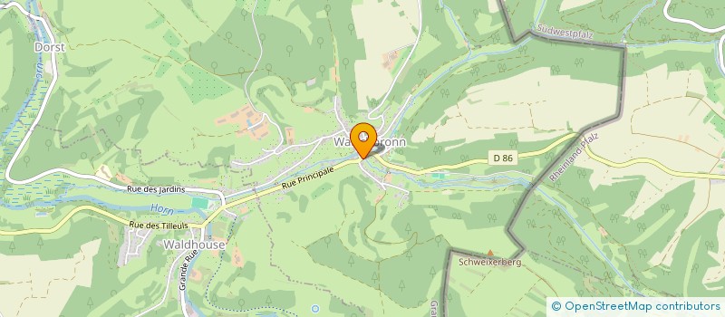 localisation de l'entreprise SCI BOULANGERIE CAMPAGNARDE  WALSCHBRONN