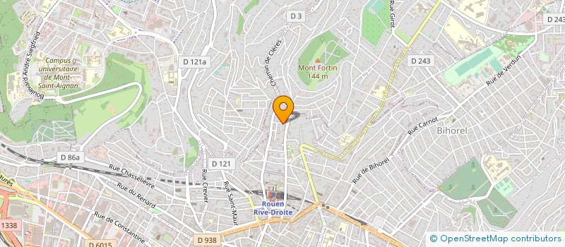 localisation de l'entreprise SCI BOULARD ZAPATA à ROUEN