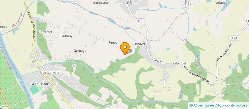 localisation de l'entreprise SCI BOULAY INVESTISSEMENT  CORBARIEU