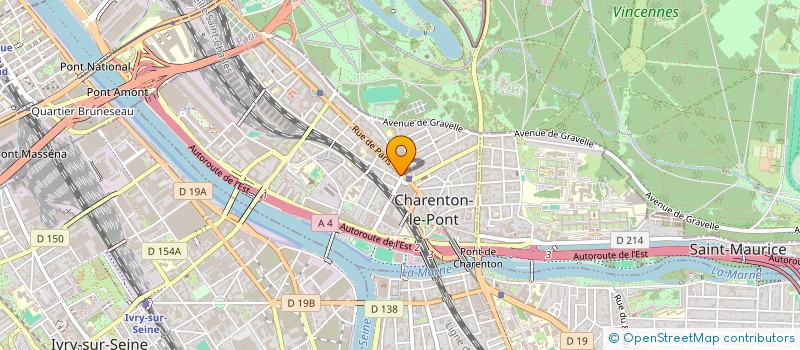 localisation de l'entreprise SCI BOULAY PELLEQUER  CHARENTON-LE-PONT