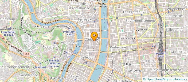 localisation de l'entreprise SCI BOULBON  LYON