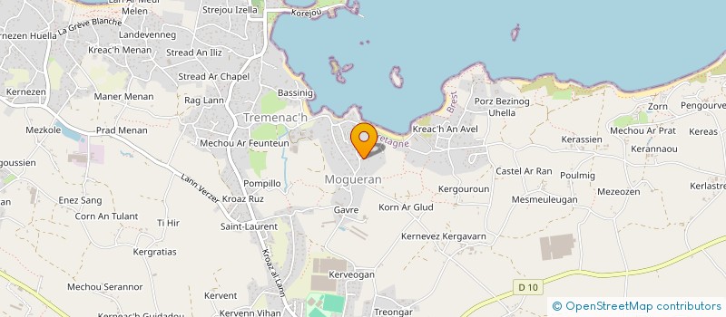 localisation de l'entreprise SCI BOULCH  PLOUGUERNEAU