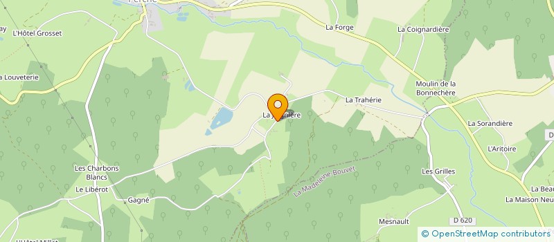 localisation de l'entreprise SCI BOULE à MOUTIERS-AU-PERCHE