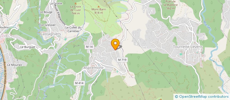 localisation de l'entreprise SCI BOULEGAN à ASPREMONT