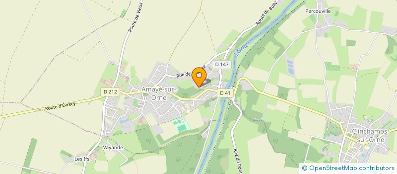 localisation de l'entreprise SCI BOULEM  AMAYE-SUR-ORNE