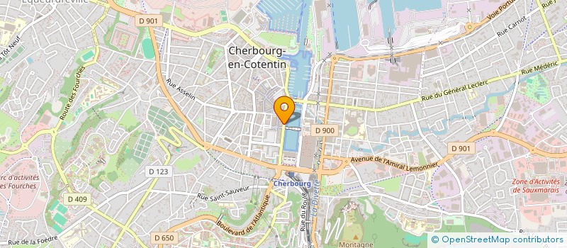 localisation de l'entreprise SCI BOULENI à CHERBOURG-EN-COTENTIN