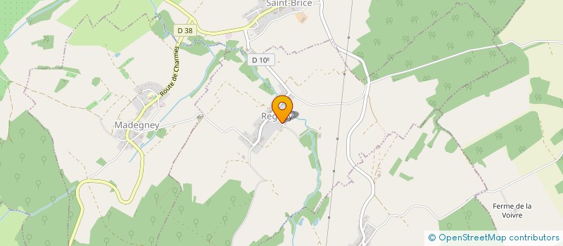 localisation de l'entreprise SCI BOULESFIL  REGNEY