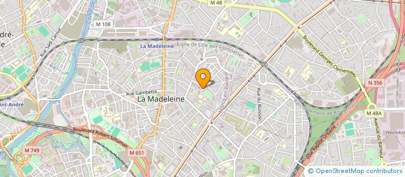 localisation de l'entreprise SCI BOULETTE à MARCQ-EN-BARŒUL