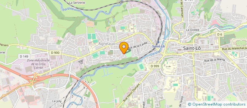 localisation de l'entreprise SCI BOULEVARD DE L'EST  AGNEAUX