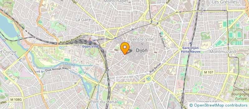 localisation de l'entreprise SCI BOULEVARD FRANCOIS POMPON à DIJON