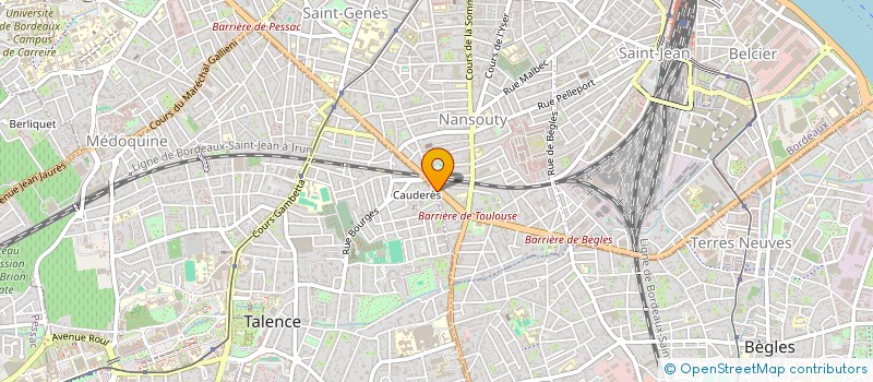 localisation de l'entreprise SCI BOULEVARD FRANKLIN ROOSEVELT  BORDEAUX