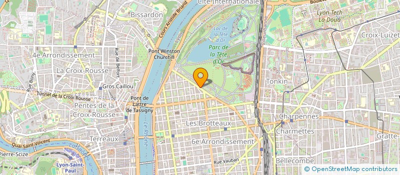 localisation de l'entreprise SCI BOULEVARD LANNES  LYON