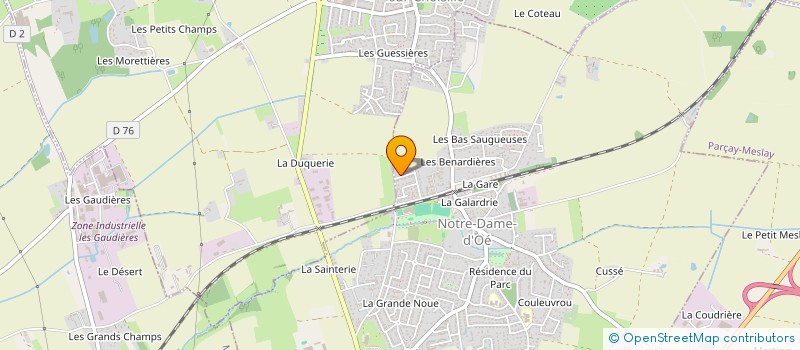 localisation de l'entreprise SCI BOULIC SAINT SULPICE à NOTRE-DAME-D'OE
