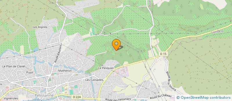 localisation de l'entreprise SCI BOULIE  PELISSANNE