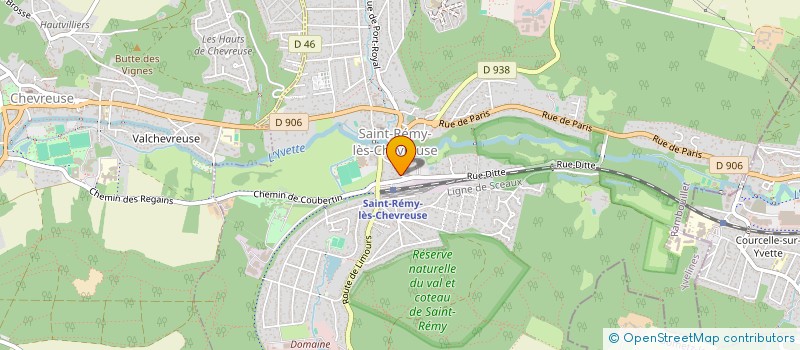 localisation de l'entreprise SCI BOULINET  SAINT-REMY-LES-CHEVREUSE