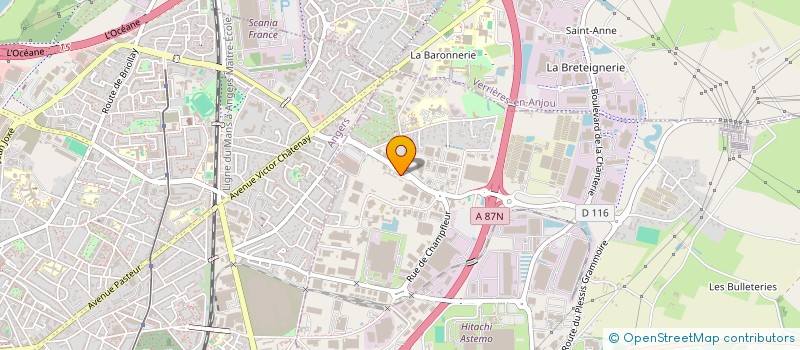 localisation de l'entreprise SCI BOULITE  SAINT-BARTHELEMY-D'ANJOU