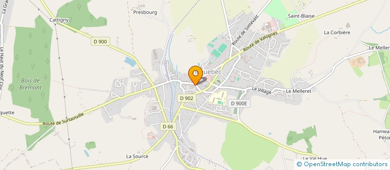 localisation de l'entreprise SCI BOULLE à BRICQUEBEC-EN-COTENTIN