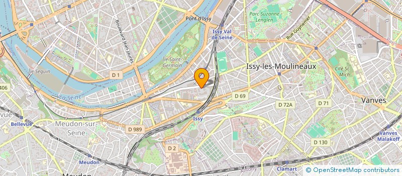localisation de l'entreprise SCI BOULOGNE 39 ABONDANCES à ISSY-LES-MOULINEAUX