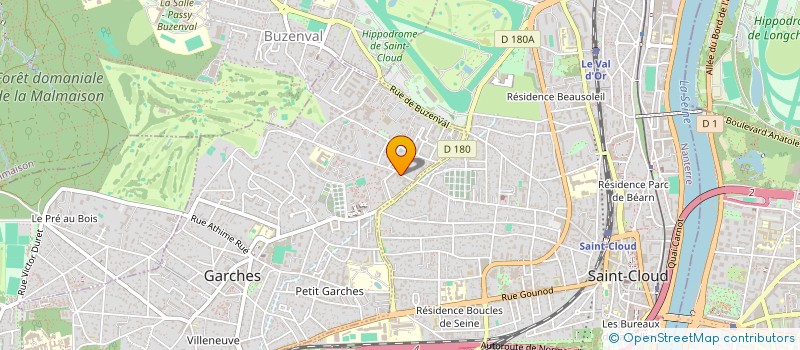 localisation de l'entreprise SCI BOULOGNE 49 à GARCHES