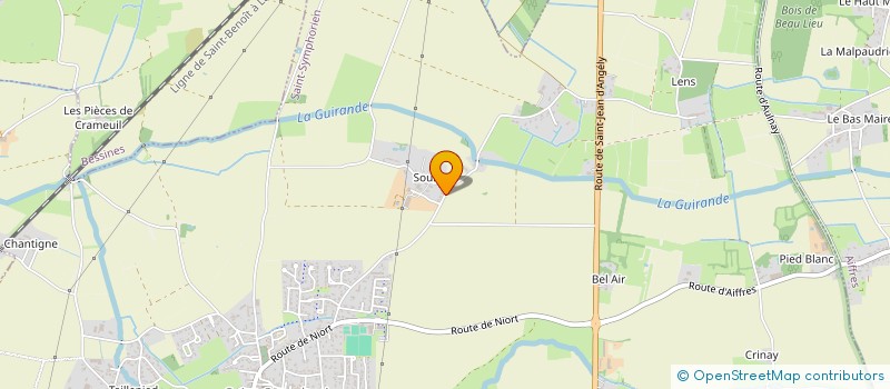 localisation de l'entreprise SCI BOULOGNE  SAINT-SYMPHORIEN