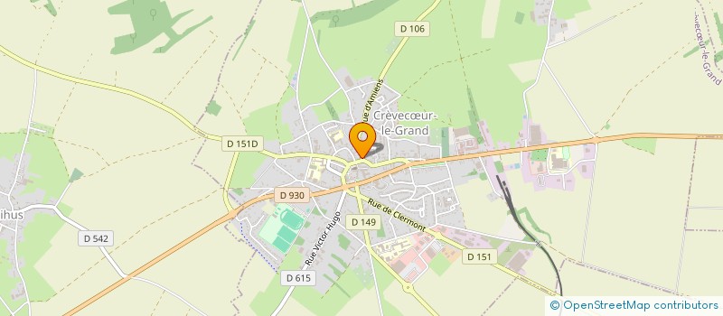 localisation de l'entreprise SCI BOULOGNE  AUCHY-LA-MONTAGNE