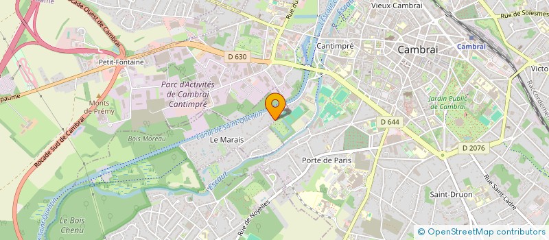 localisation de l'entreprise SCI BOULOGNE IMMOBILIER  PROVILLE