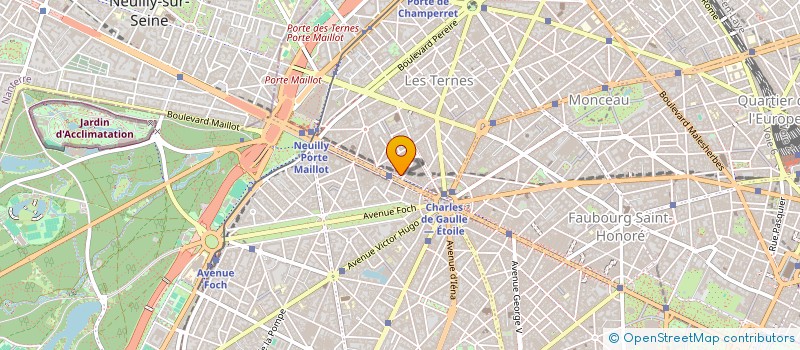 localisation de l'entreprise SCI BOULOGNE LA ROCHEFOUCAULD  PARIS