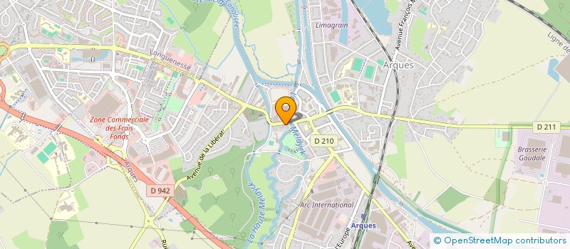 localisation de l'entreprise SCI BOULOGNE LALOTTE  ARQUES