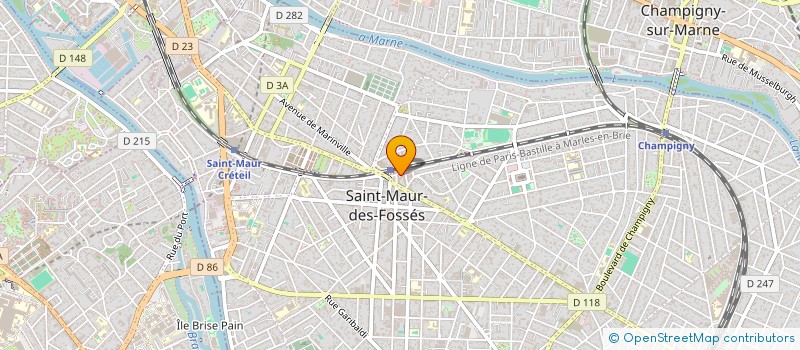 localisation de l'entreprise SCI BOUM à SAINT-MAUR-DES-FOSSES