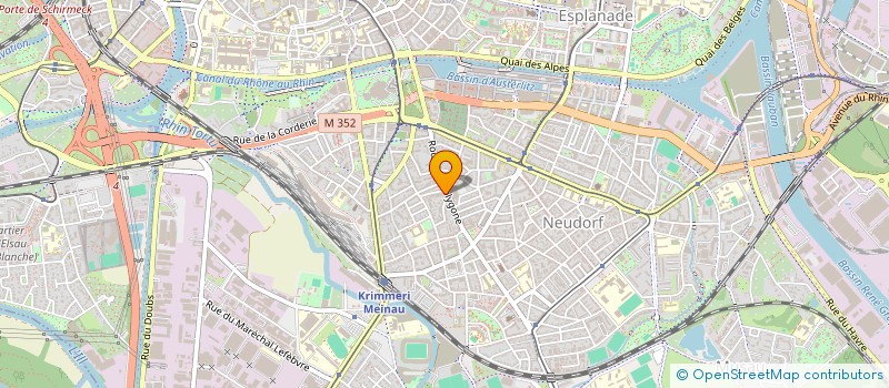 localisation de l'entreprise SCI BOUMANDIL  STRASBOURG